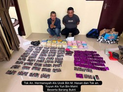 Bareskrim Gagalkan Peredaran Sabu-Ekstasi di Pekanbaru, 2 Orang Ditangkap
