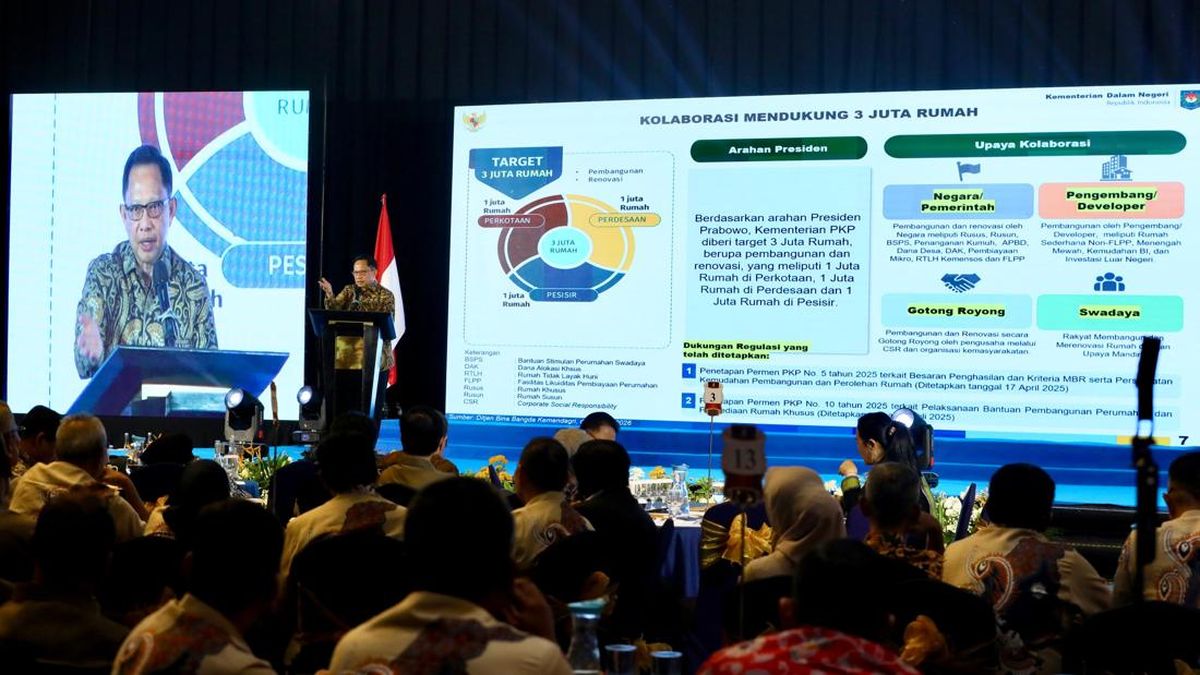 Tito Sebut Pelibatan Swasta Akan Optimalkan Program Perumahan Rakyat