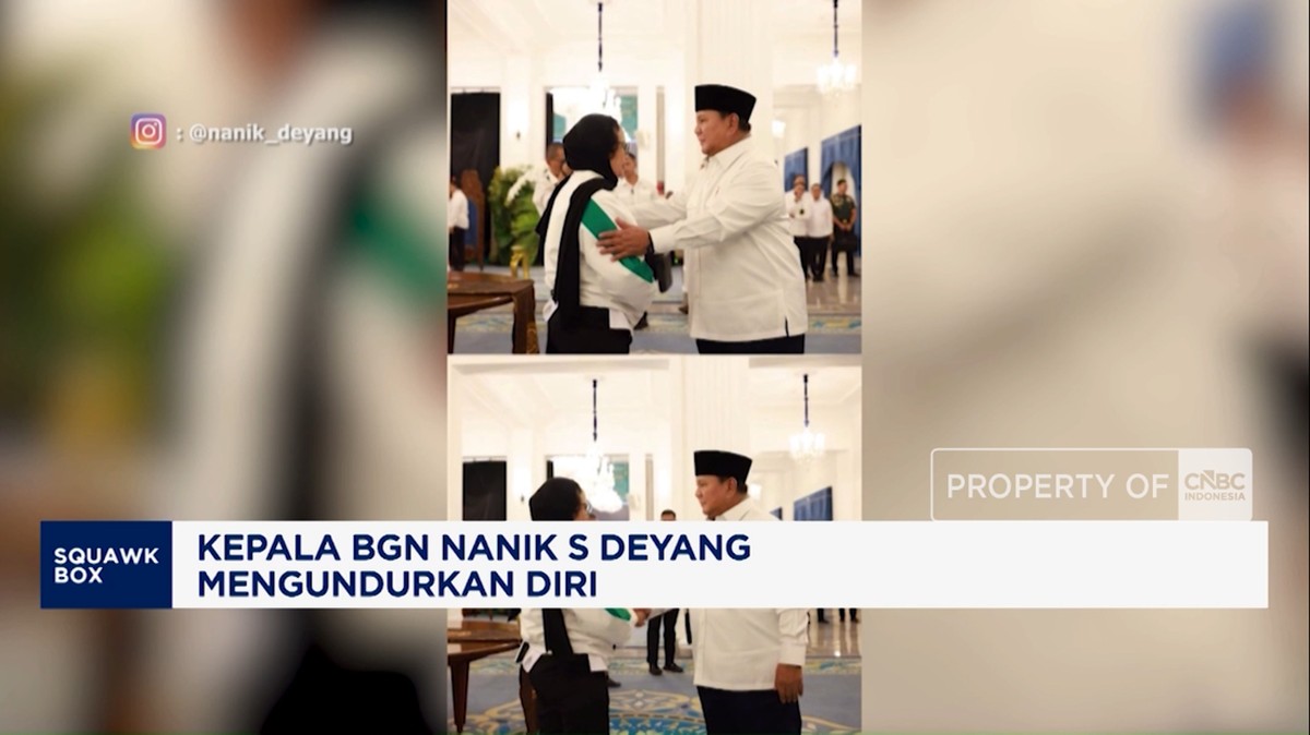 Video: Kepala BGN Nanik S. Deyang Mengundurkan Diri