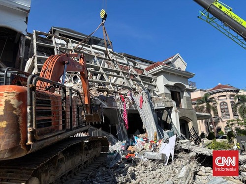 Karyawan PT PGAS Solution ditetapkan sebagai tersangka dalam kasus ledakan rumah di Grand Polonia, Medan.