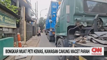 VIDEO: Macet Horor Cakung! Diduga Dipicu Aktivitas Gudang Peti Kemas