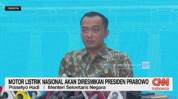 VIDEO: Motor Listrik Nasional Akan Diresmikan Presiden Prabowo