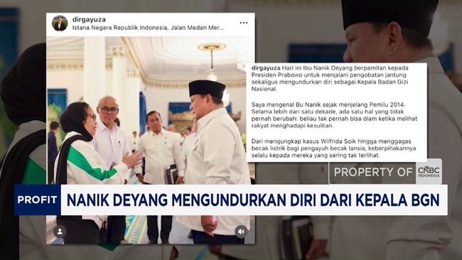 Video: Nanik Deyang Mengundurkan Diri Dari Kepala BGN