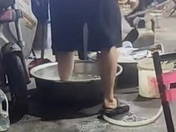 Pegawai Diduga Cuci Kaki di Baskom Sayur, Restoran Ini Langsung Tutup!