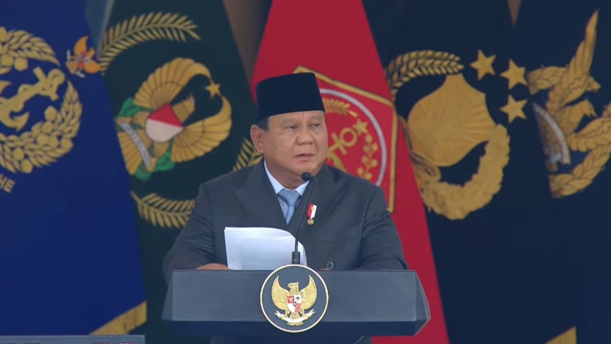 Pesan Prabowo ke Perwira Remaja: Jangan Tergoda Korupsi