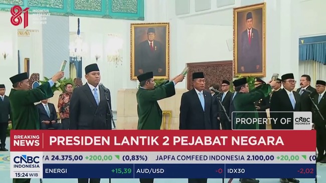 Video: Prabowo Lantik Gubernur dan Wakil Gubernur Universitas RI