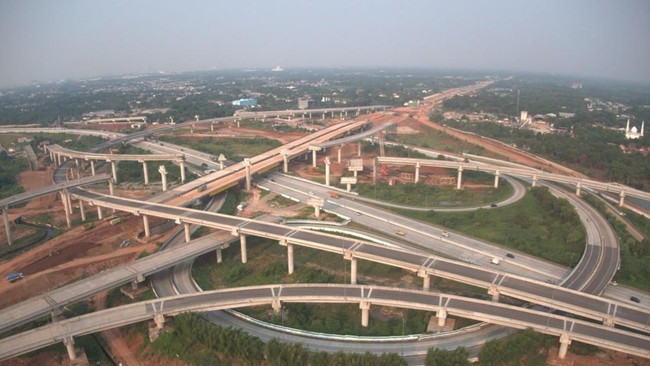Penampakan Tol Baru Pembelah Jakarta dan Jabar, ke Bandung Anti Macet