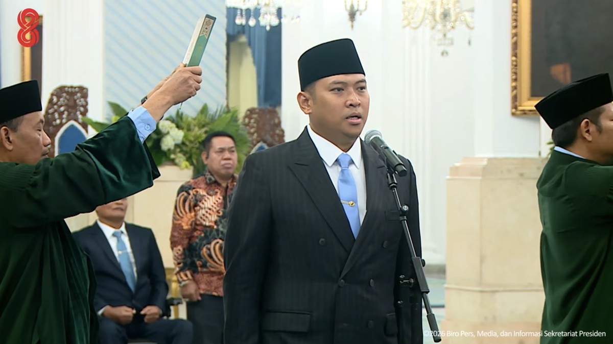 Sah! Prabowo Lantik Sudaryono Jadi Kepala BGN