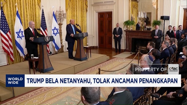 Video: Trump Bela Netanyahu, Tolak Ancaman Penangkapan