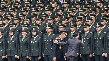 Upacara Prasetya Perwira TNI POLRI