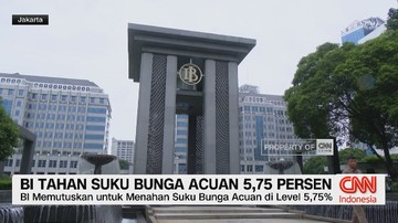 VIDEO: BI Tahan Suku Bunga Acuan 5,75 Persen