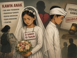 Alarm Kawin Anak di Bali, 1.800 Remaja Hamil tapi Dispensasi Nikah Hanya Ratusan