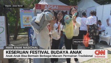 VIDEO: Keseruan Festival Budaya Anak