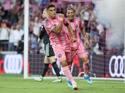 Inter Miami Vs Chicago Fire 3-2: Suarez 2 Gol, Rusak Debut Lewandowski