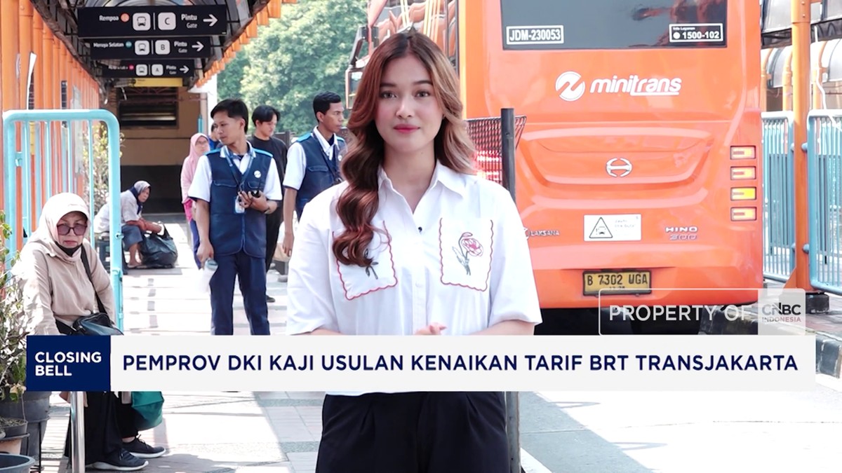 Video: Pemprov DKI Kaji Usulan Kenaikan Tarif BRT Transjakarta