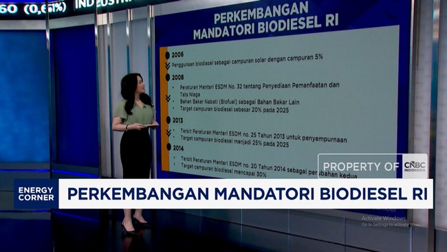 Video: Perkembangan Mandatori Biodiesel RI