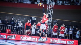 Timnas Voli Indonesia kalahkan Kamboja di SEA V Cup 2026 Leg 2.