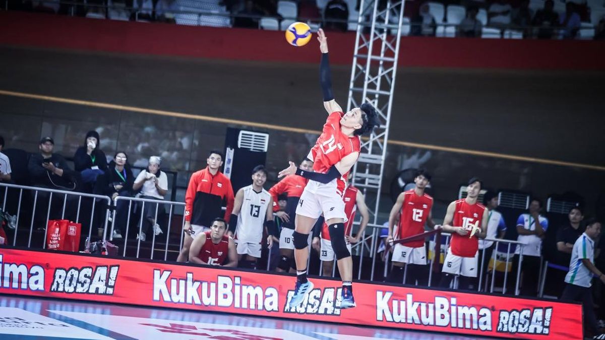 Hantam Kamboja, Peringkat Timnas Indonesia Naik di Ranking FIVB