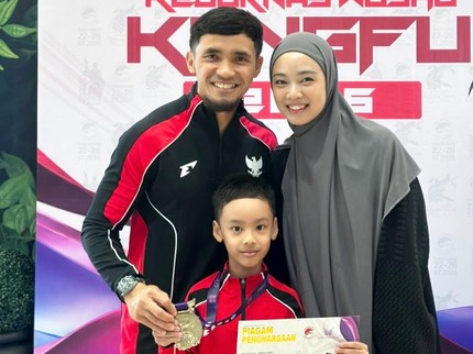 Potret Zubayr Putra Lindswell Kwok Jadi Atlet Wushu, Berhasil Raih Medali