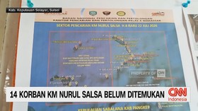 14 Korban KM Nurul Salsa Belum Ditemukan