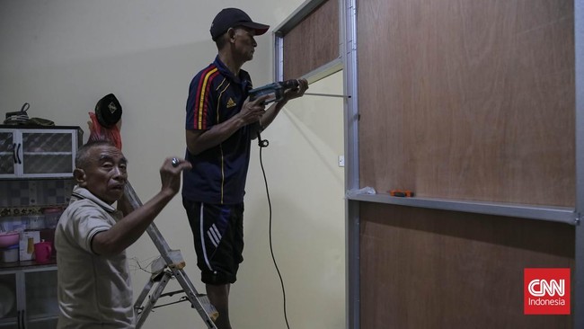 16 Rumah Korban Kebakaran Pela Mampang Rampung Dibedah