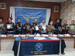 Penyelundupan 3,4 Kg Sabu dari Malaysia Digagalkan di Karimun, 2 Kurir Ditangkap