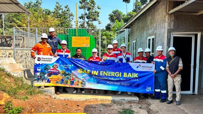 Lebih Ramah Lingkungan, PGN Area Bogor Pasok Gas Bumi Produsen Aspal