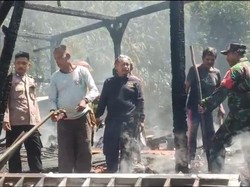 Rumah di Grobogan Ludes Terbakar, Gepokan Duit Selamat dari Kobaran Api