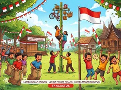 Ide Lomba 17 Agustus HUT ke-81 RI untuk Anak-anak hingga Ibu-ibu