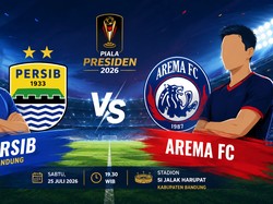 Persib vs Arema Piala Presiden 2026: Jadwal, Jam Kick-off, dan Stadion