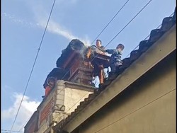 Merajan Warga Klungkung Ludes Terbakar, Kerugian Ratusan Juta