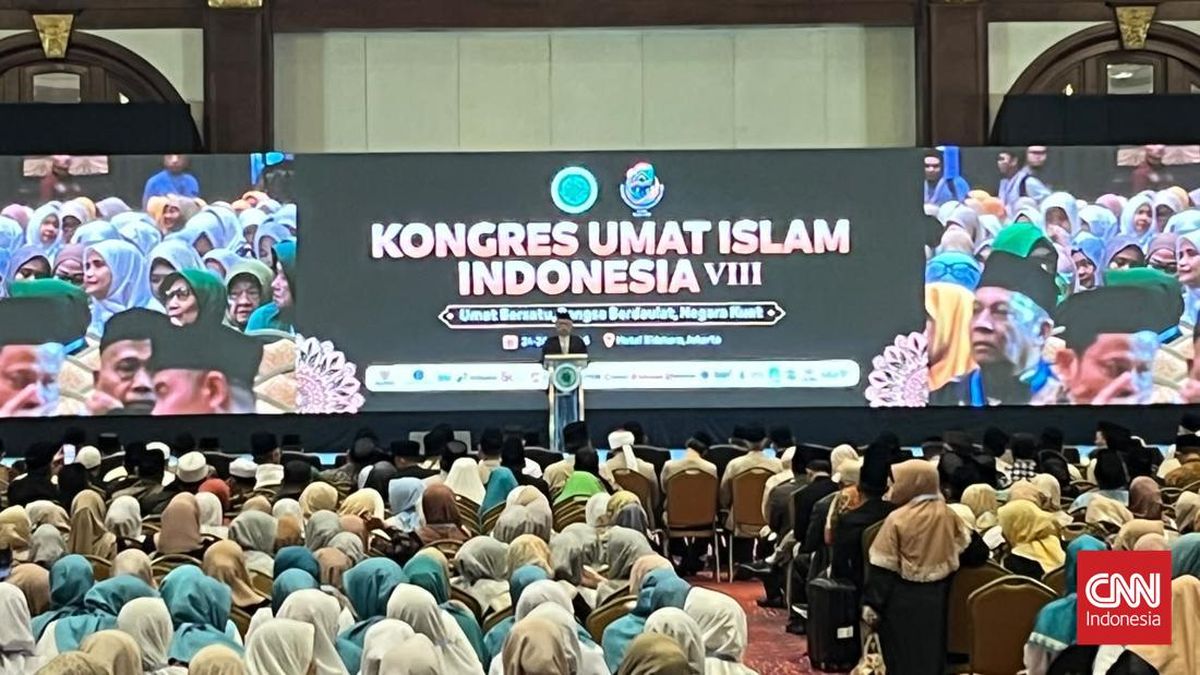 Buka Kongres Umat Islam Indonesia, Ketum MUI Kecam Keras Praktik LGBTQ