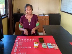 Nenek 70 Tahun Diduga Edarkan Sabu di Pedalaman Kotim, 34 Paket Disita
