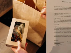 Niat Bawa Pulang Sisa Makanan, Pelanggan Kaget Diminta Tanda Tangan Surat