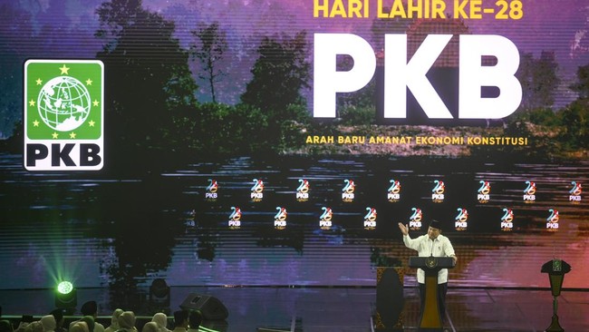 Presiden Prabowo Hadiri Peringatan Harlah ke-28 PKB