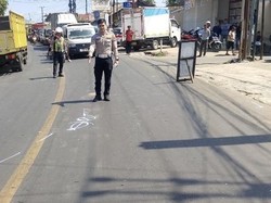 Kecelakaan Horor di Sukabumi, Pemotor Tewas Dihantam Truk Fuso