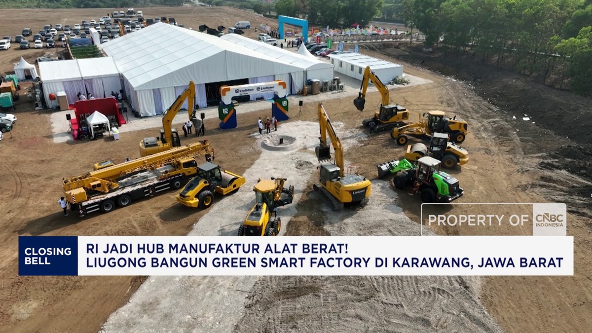 Video: LiuGong Bangun Green Smart Factory di Karawang, Jawa Barat