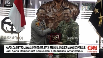 VIDEO: Kapolda Metro Jaya dan Pangdam Jaya Berkunjung ke Mako Kopassus