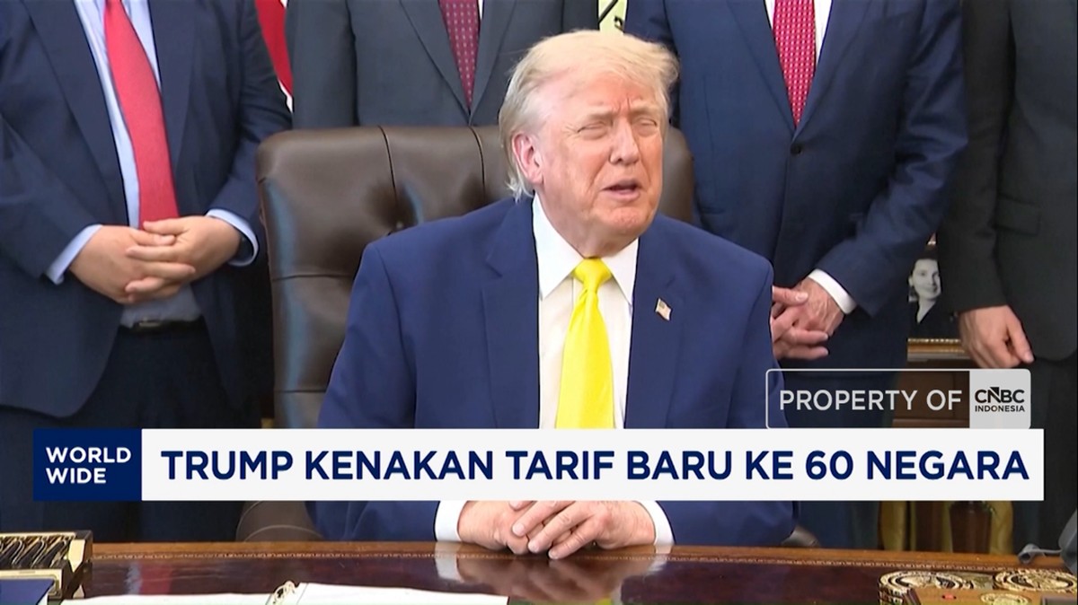 Video: Trump Kenakan Tarif Baru ke 60 Negara