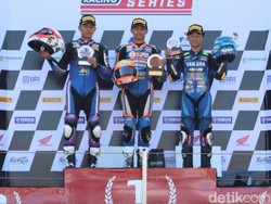 Fahmi Basam Juarai Race 1 National Sport 150cc Mandalika