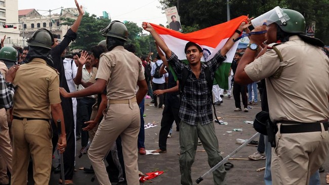Gelombang Demo Besar Goyang India