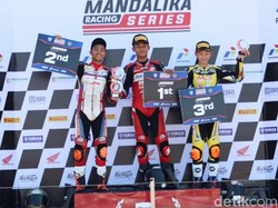Gibran Pembalap NTB Juara Race 1 Junior Talent Cup U-15 di Mandalika
