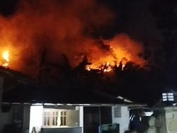 Hutan Bukit Cinta Klaten Terbakar