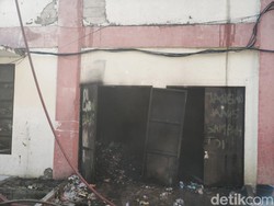Rusunawa Kudu Semarang Terbakar