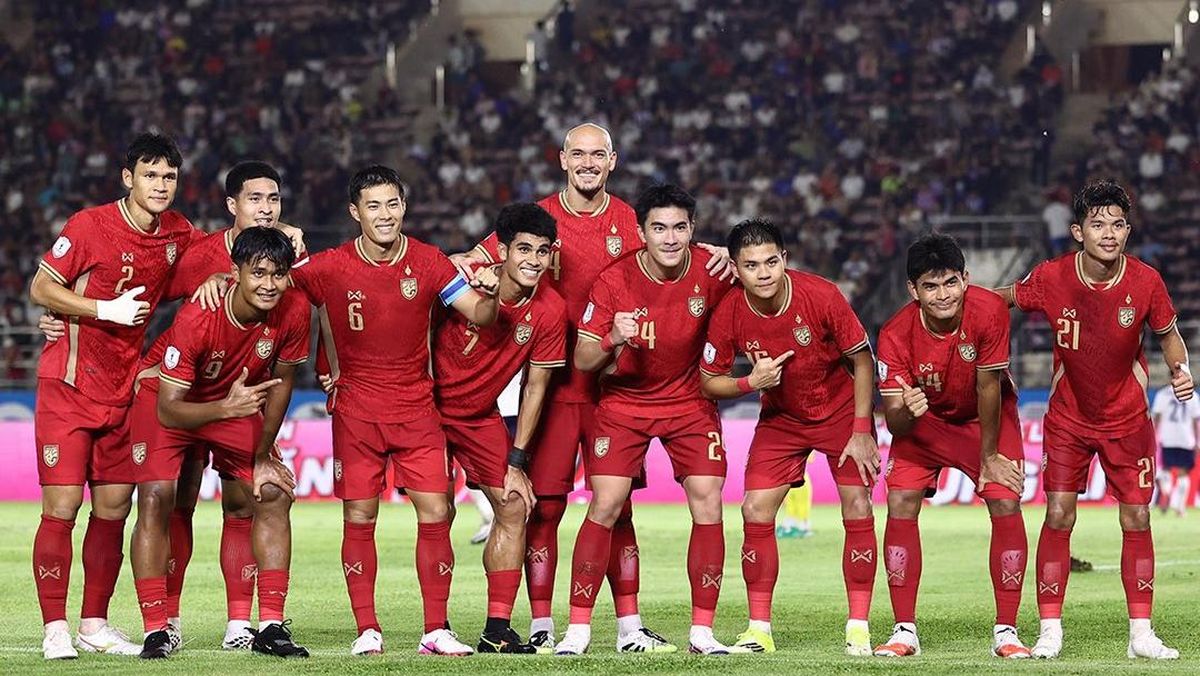 Hasil Piala AFF: Hajar Laos 5-0, Thailand Gusur Malaysia dari Puncak