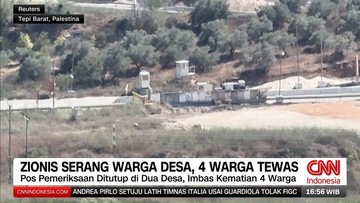 VIDEO: Bentrokan di Tepi Barat, Lima Orang Tewas