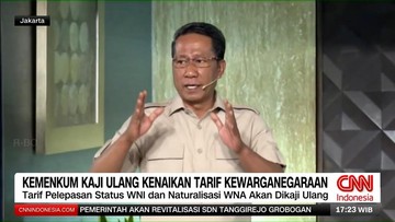 VIDEO: Kemenkum Kaji Ulang Kenaikan Tarif Layanan Kewarganegaraan