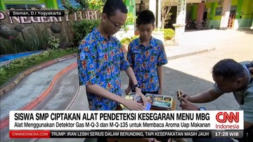 VIDEO: Dua Siswa SMP Ciptakan Alat Pendeteksi Kesegaran Makanan
