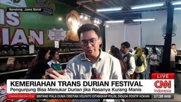 VIDEO: Serunya Berburu Durian Premium di Trans Durian Festival