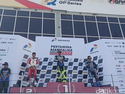 Arai Agaska Juarai National Supersport 600cc MRS 2026 di Mandalika